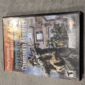 PS2 Greatest Hits Socom U.S. Navy Seals Combined Assault
